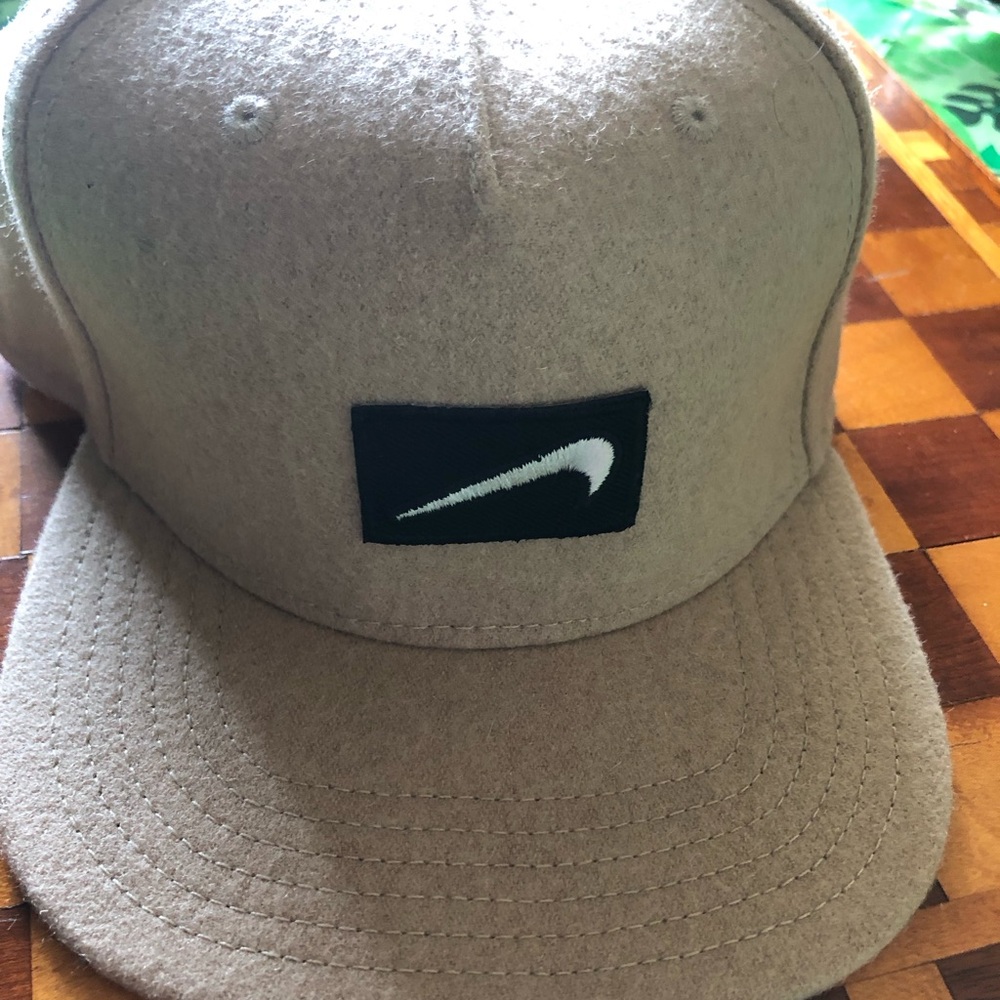 Nike Tan Cap with Logo